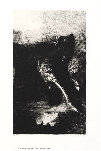 Redon - Tentation de Saint-Antoine, 1st series, sheet 7, 0600868