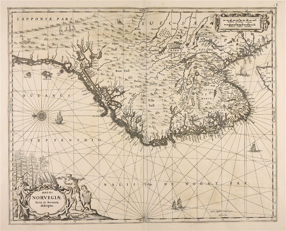 Regni Norvegiae nova et accurata descriptio - CBT 5871419