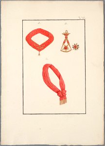 Regalia Vrijmetselarij, Rit Francais, Planche VII, objectnr A 16118