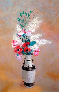 Redon - Vase de fleurs (Vase of Flowers), ca. 1912-1914