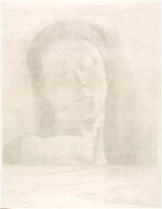 Redon - Yeux clos, 1920.1671