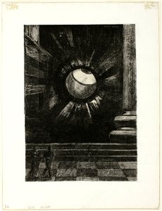 Redon - Vision, plate eight from In Dreams, 1920.1564
