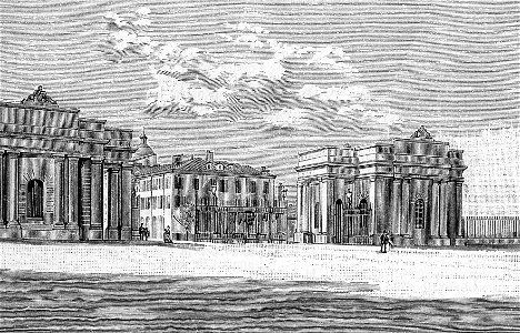 Reggio Emilia – Barriera Vittorio Emanuele (xilografia)