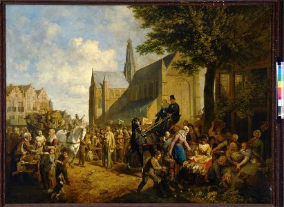 Reinier Craeyvanger - Grote Markt, Haarlem FHM01-OS-63-316