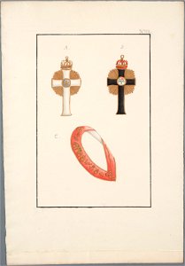 Regalia Vrijmetselarij, Rit Francais, Planche XIII, objectnr A 16124