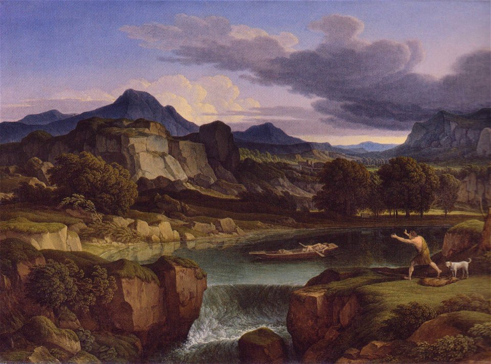 J C Reinhart Gewitterlandschaft 1831
