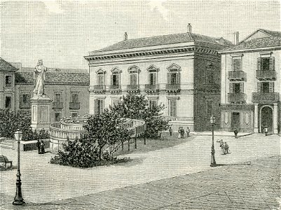 Reggio Calabria Piazza Vittorio Emanuele e monumento all’Italia