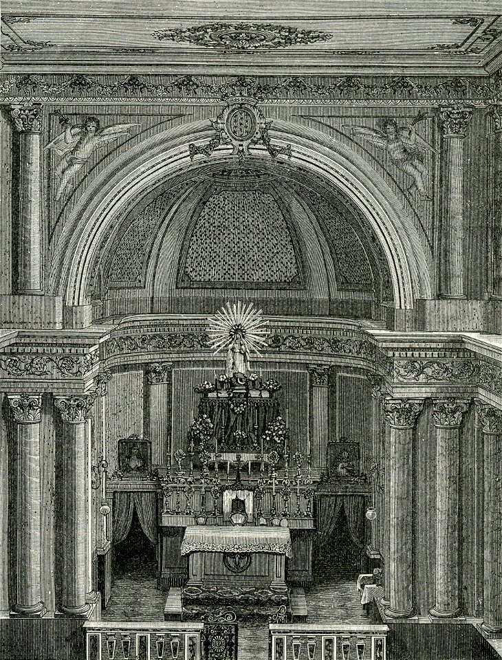 Reggio Calabria interno della chiesa di San Giorgio