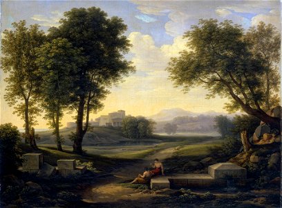 J C Reinhart - Ideallandschaft (1810)