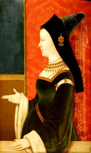 Mary Duchess of Burgundy (1457-1482) Niclas Reiser. Free illustration for personal and commercial use.