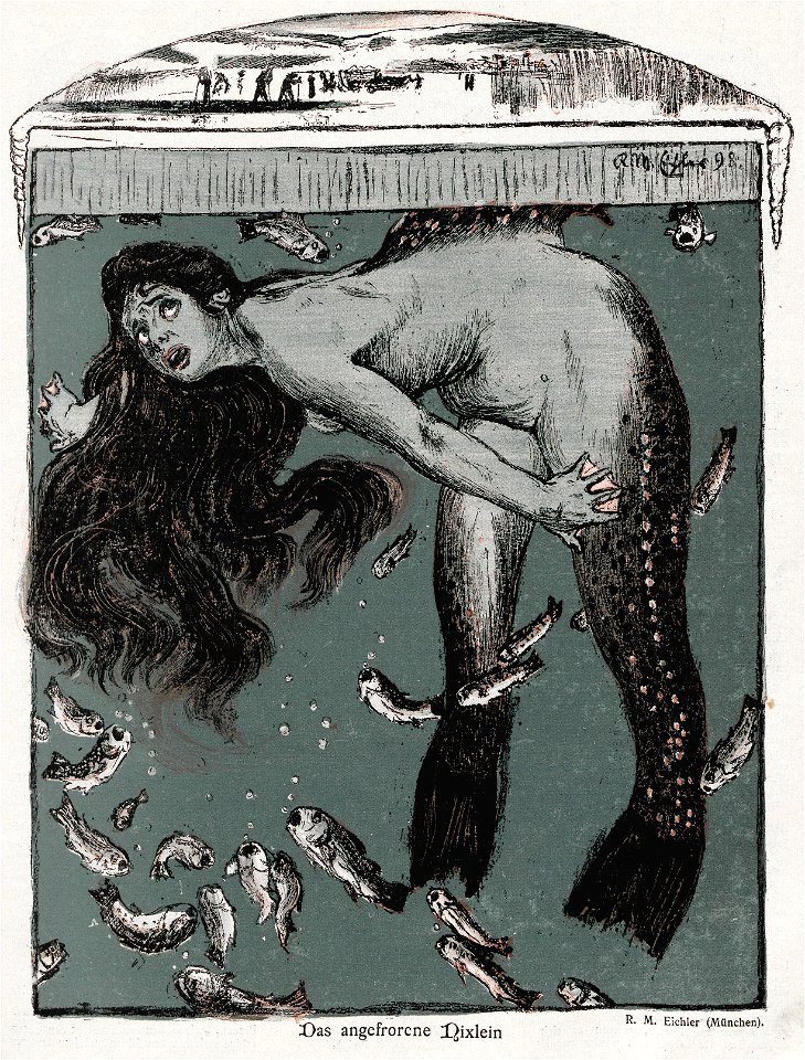 Reinhold Max Eichler - Das angefrorene Nixlein, Jugend 1898
