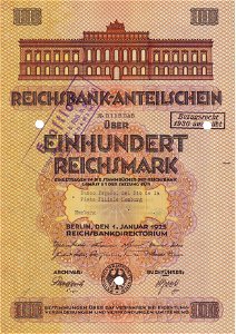 Reichsbank 1925