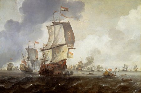 Reinier Nooms - A Battle of the First Dutch War
