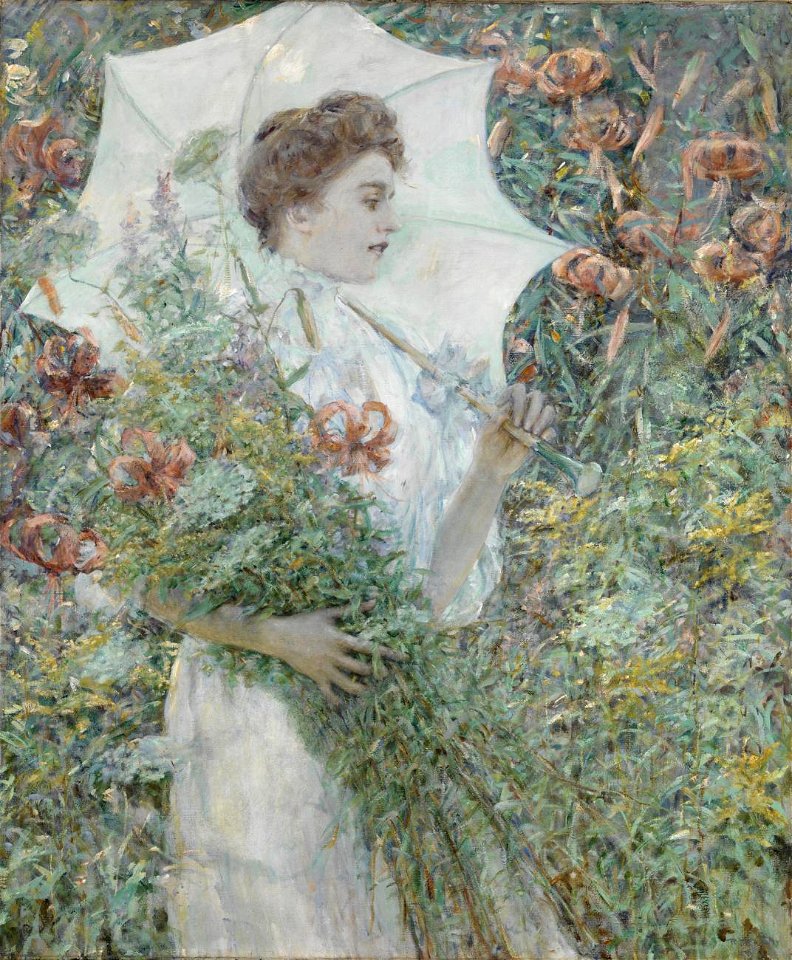 The White Parasol SAAM-1909.7.57 2