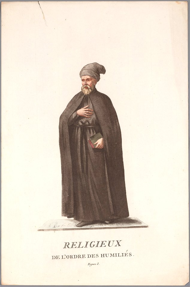 Religieux de l'ordre des Humiliés, objectnr A 16285