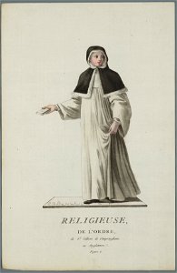 Religieuse de l'ordre de St.Gilbert, objectnr A 16366