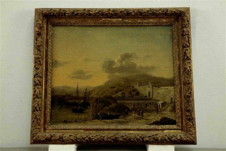 Reinier Nooms - Een Moorse citadel op de Noordkust van Afrika - 1599 (OK) - Museum Boijmans Van Beuningen