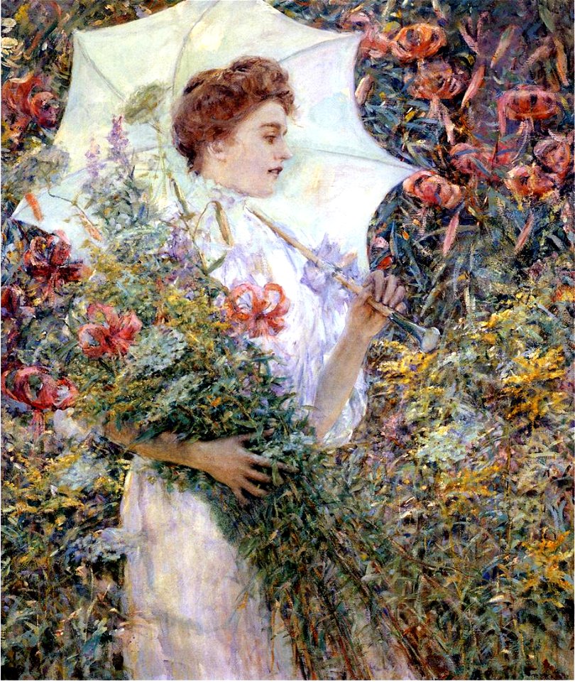 Reid Robert Lewis The White Parasol