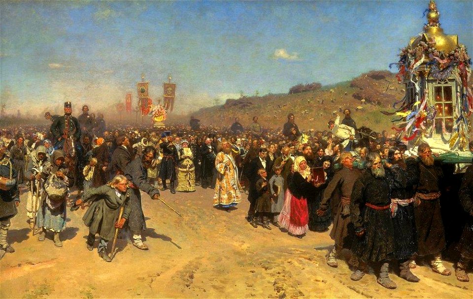 Religious Procession in the Kursk Province