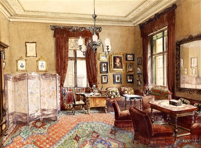 Reinhold Völkel Saloninterieur