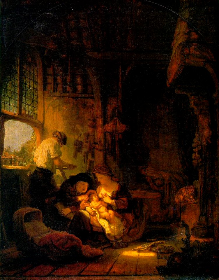 Rembrandt - Holy Family - WGA19116