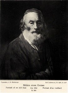 Rembrandt - An Old Man with a Beard