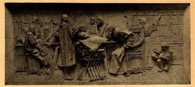 Relieve (Monumento a Cristóbal Colón)