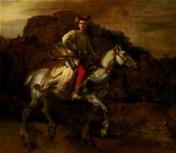 Rembrandt - De Poolse ruiter, c.1655 (Frick Collection)