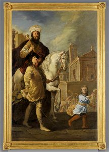 Rembrandt (Harmensz. van Rijn) (Nachfolger) - Triumph des Mardochai - 1939 - Bavarian State Painting Collections