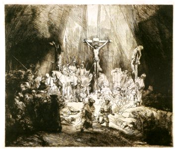 Rembrandt - As três cruzes, 1653