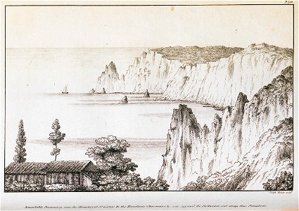 Remarcable Promontory near the Monastery of St George in the Heracleotic Cherronesus - Clarke Edward Daniel - 1810