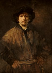 Rembrandt Harmensz van Rijn, , Kunsthistorisches Museum Wien, Gemäldegalerie - Großes Selbstbildnis - GG 411 - Kunsthistorisches Museum