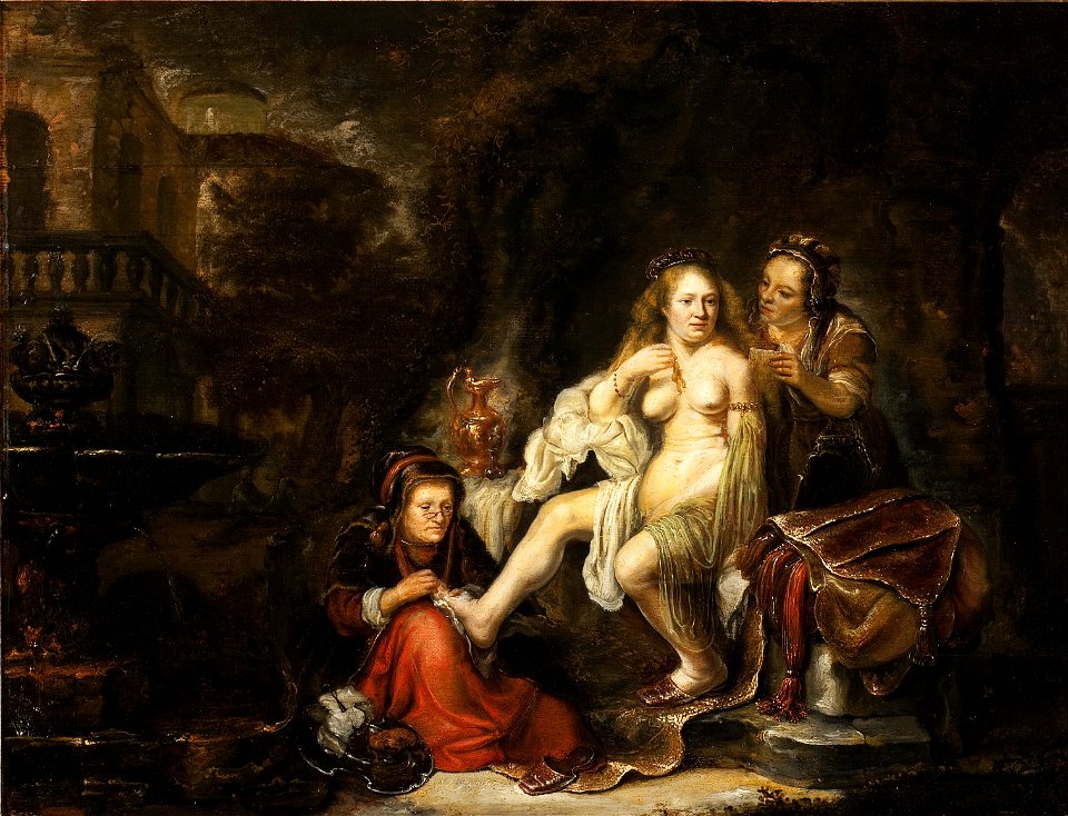 Rembrandt - Bathsheba receiving David's Letter