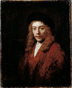 Rembrandt Harmensz van Rijn - A Young man, perhaps the Artist's Son Titus - Google Art Project. Free illustration for personal and commercial use.