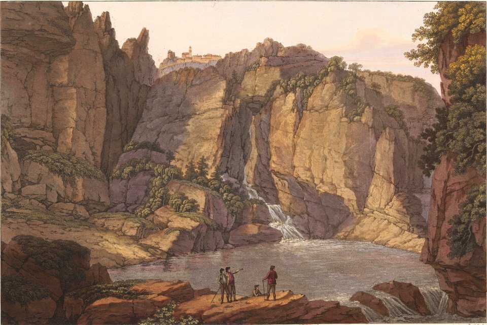 Reka pri Škocjanu 1815