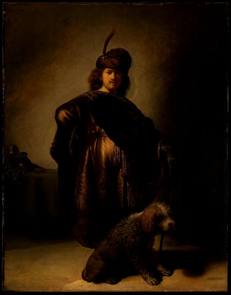 Rembrandt - Portrait de l'artiste en costume oriental - PDUT925 - Musée des Beaux-Arts de la ville de Paris