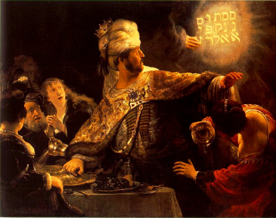 Rembrandt - Belshazzar's Feast - WGA19123