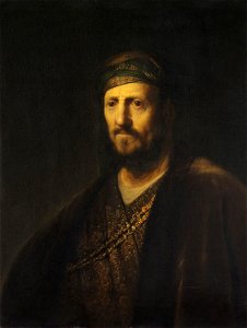 Rembrandt - Man in Oriental Costume - Phile. Free illustration for personal and commercial use.