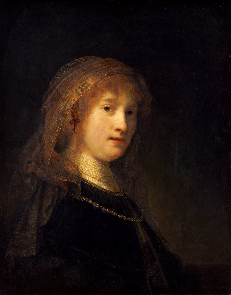 Rembrandt - Saskia van Uylenburgh - 1204 - Amsterdam Museum