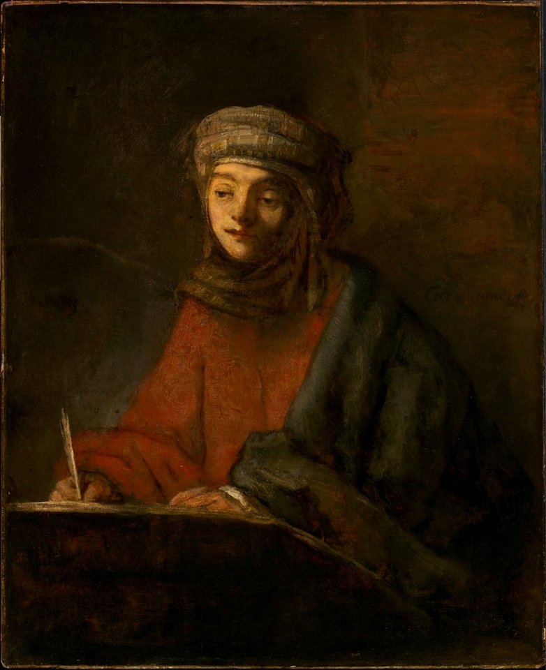 Rembrandt - Portrait of an Evangelist Writing