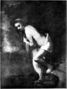 Rembrandt - Study for Susannah Bathing - Louvre