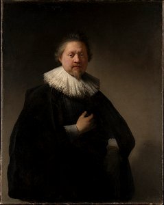 Rembrandt - Portrait of a Man, probably a Member of the Van Beresteyn Family. Free illustration for personal and commercial use.