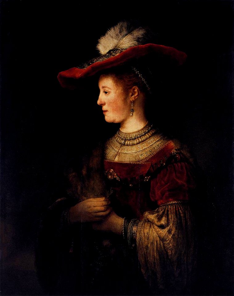 Rembrandt - Saskia in Pompous Dress - WGA19165