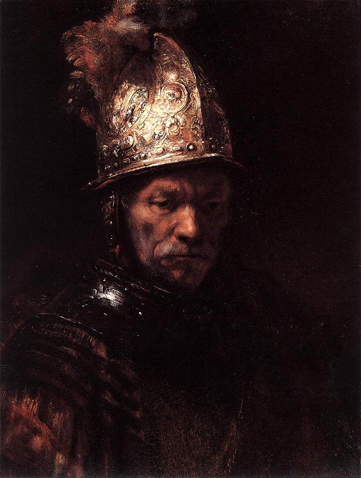 Rembrandt - Man in a Golden Helmet - WGA19190