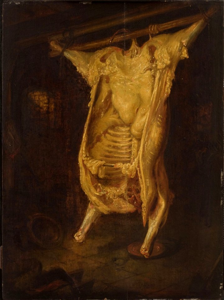 Rembrandt - Slaughtered Ox - Cat475