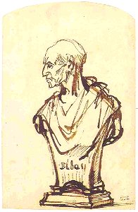 Rembrandt Bust of the Emperor Galba
