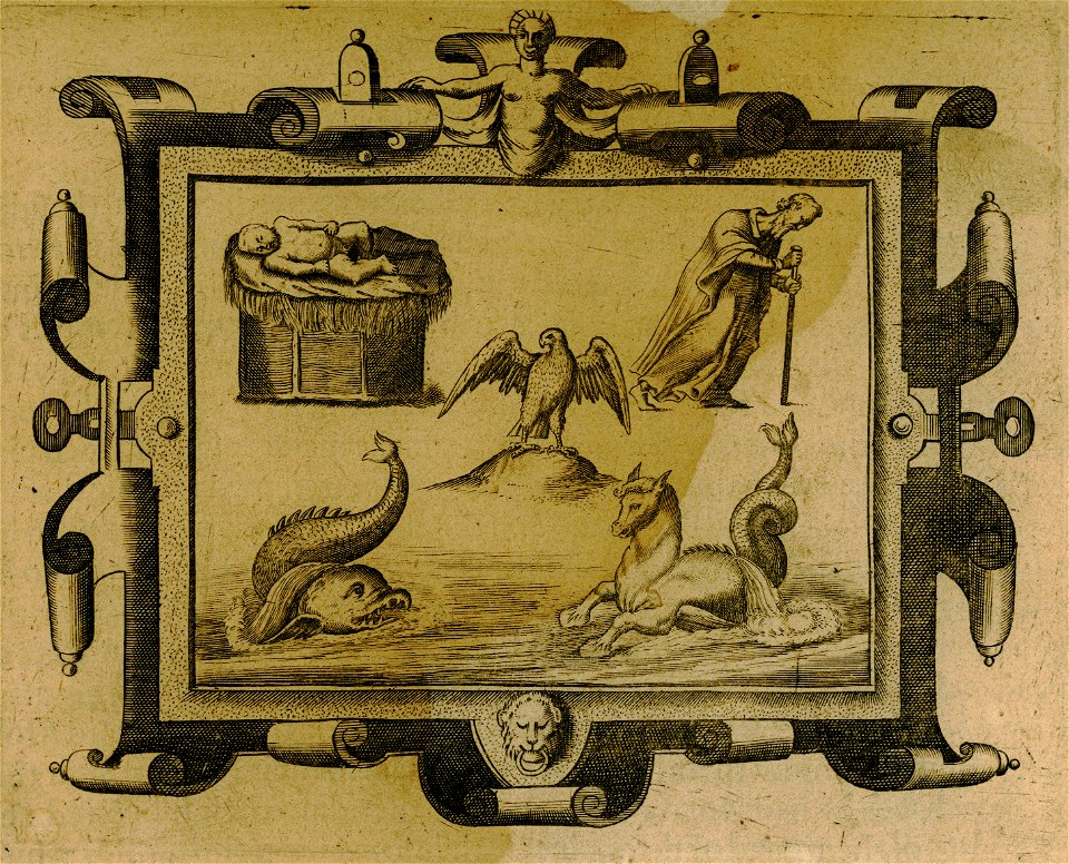 Reliefs from the sanctuary of Athena in Sais, Egypt - Sandys George - 1615