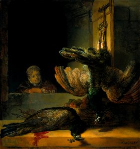 Rembrandt - Tote Pfauen