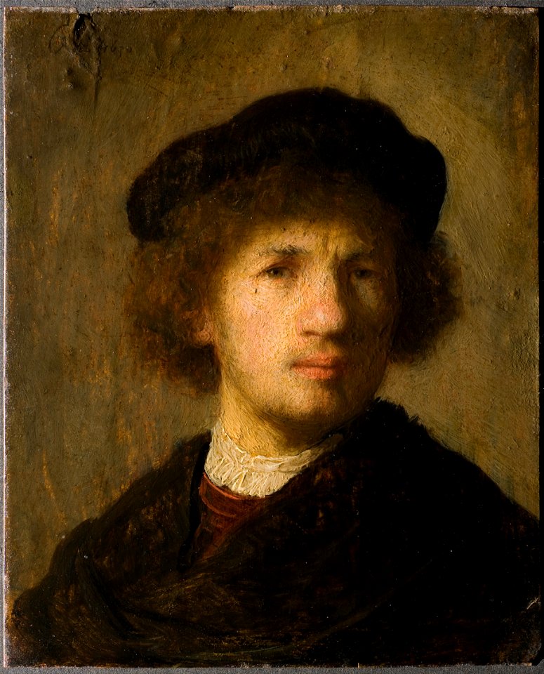 Rembrandt Harmensz. van Rijn - Selfportrait - Google Art Project