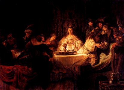 Rembrandt - The Wedding of Samson - WGA19100